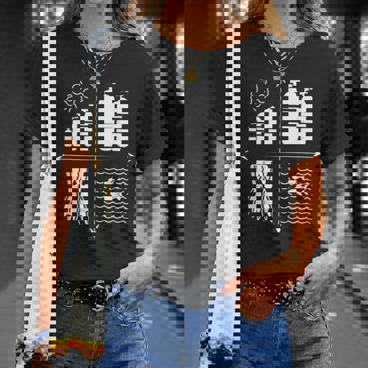 スキューバダイビングギア 水中ダイバー スキューバダイバー Tシャツ 彼女への贈り物