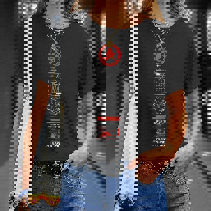 スタートレック 宇宙艦隊コマンド Uss エンタープライズ Ncc-1701-D Tシャツ 彼女への贈り物