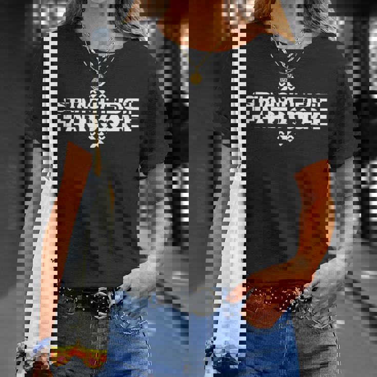 ストレートエッジ ハードコア パンク ロックバンド Tシャツ 彼女への贈り物