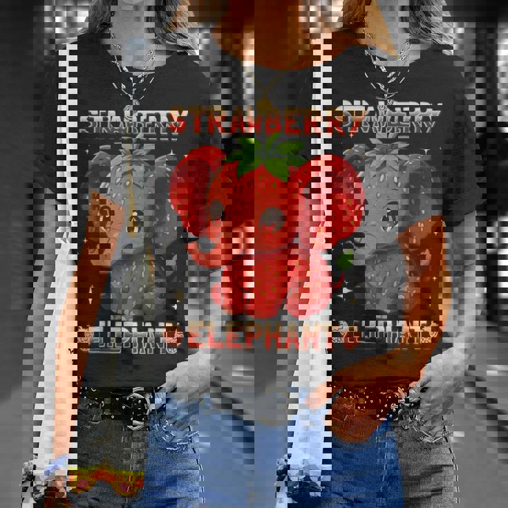 ストロベリーエレファント イタリアンブレイン Tシャツ 彼女への贈り物