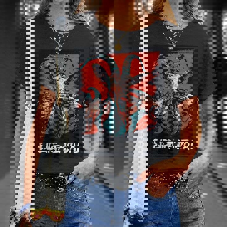 スラッジメタル ヘビーメタル ブラックメタル ドゥームメタル デスメタル Tシャツ 彼女への贈り物