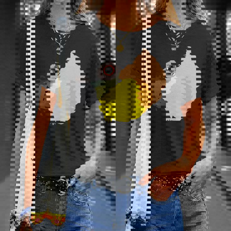 ズグロシロハラインコ 長袖tシャツ Tシャツ 彼女への贈り物