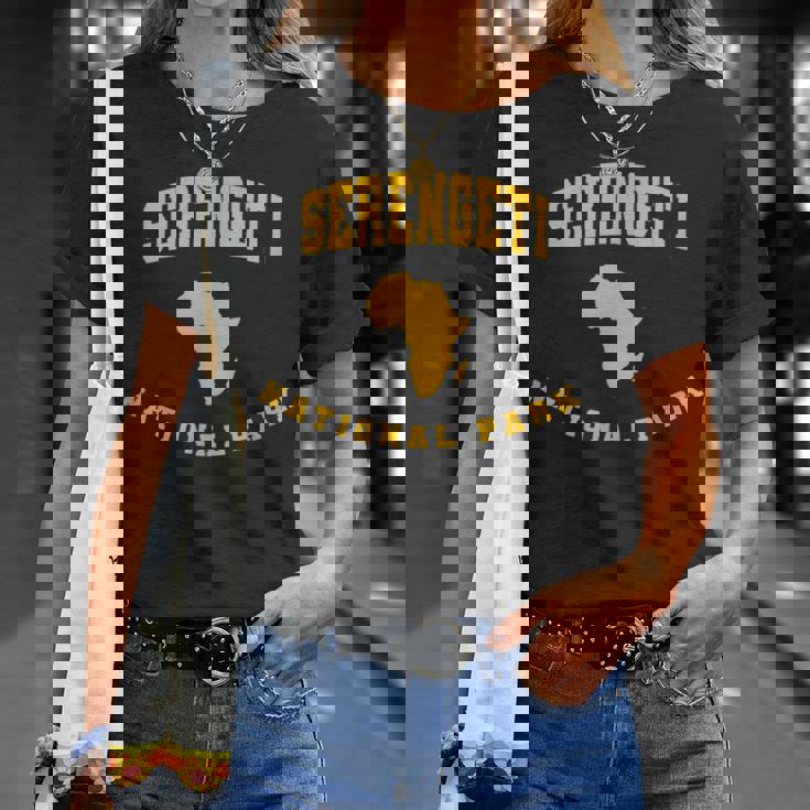 セレンゲティ国立公園 アフリカ Tシャツ 彼女への贈り物