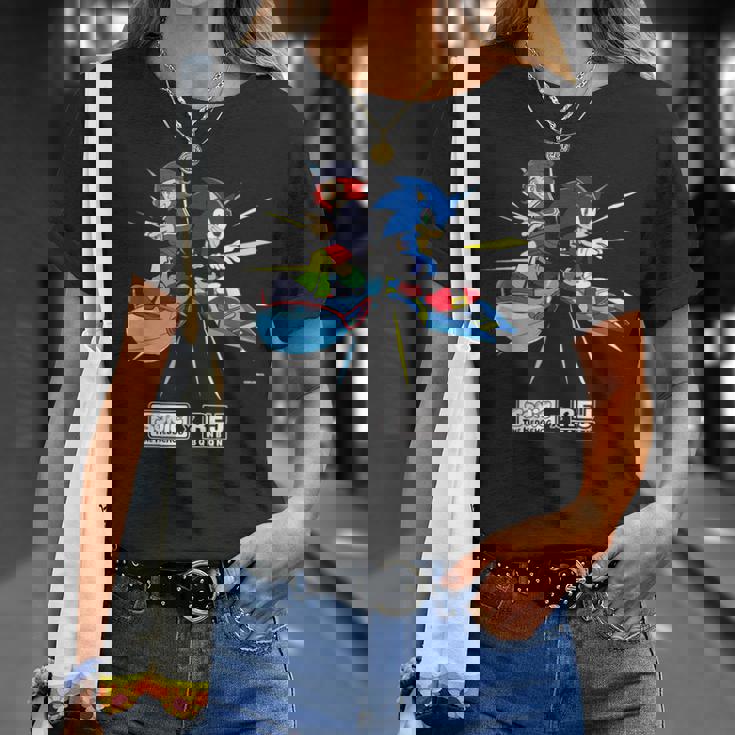 ソニック×れじぇくん Racing L Tシャツ 彼女への贈り物