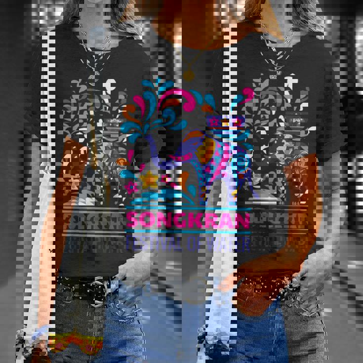 タイ ビーチ ソンクラーン サムイ島 ヤシの木 パタヤ プーケット バンコク お土産 マッサージ トゥクトゥク 寺 仏 Tシャツ 彼女への贈り物