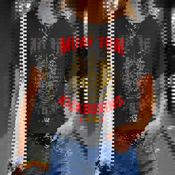 タイガームエタイキックボクシングジムmmaトレーニングギフト Tシャツ 彼女への贈り物