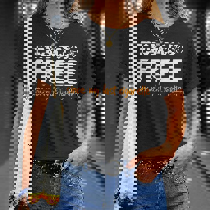 タバコ禁煙 おもしろ タバコ 禁煙 ギフト Tシャツ 彼女への贈り物