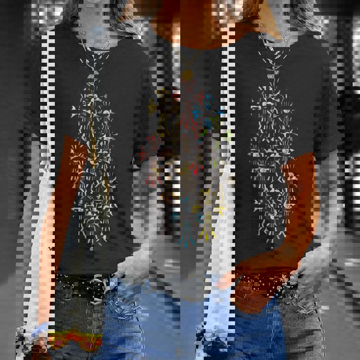 ダイヤクロス マルチカラー Tシャツ 彼女への贈り物