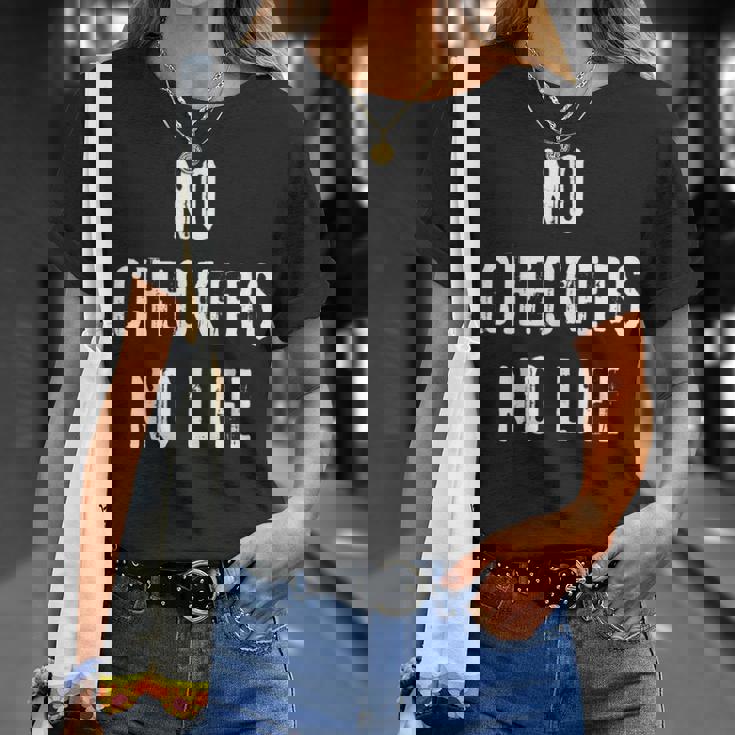 チェッカーズ プレイヤー ボードゲーム愛好家 Tシャツ 彼女への贈り物