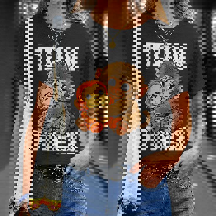 チームパンチ ザモンキー パンチ君 日本動物園 ぬいぐるみ Tシャツ 彼女への贈り物