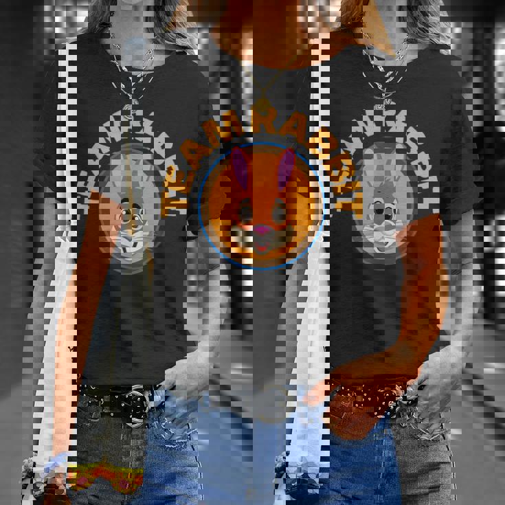 チームラビット スポーツバッジ Tシャツ 彼女への贈り物