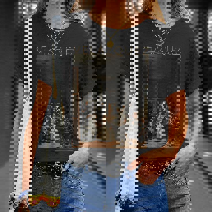 ディエゴ・ベラスケス ラス・メニナス アート Tシャツ 彼女への贈り物