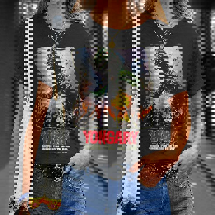 ディープホラーsfからのヨンガリーモンスター Tシャツ 彼女への贈り物