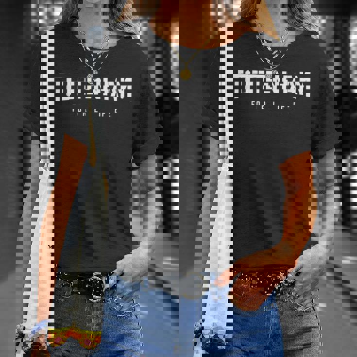 トッテナム・ロイヤルティ・デザイン Tシャツ 彼女への贈り物