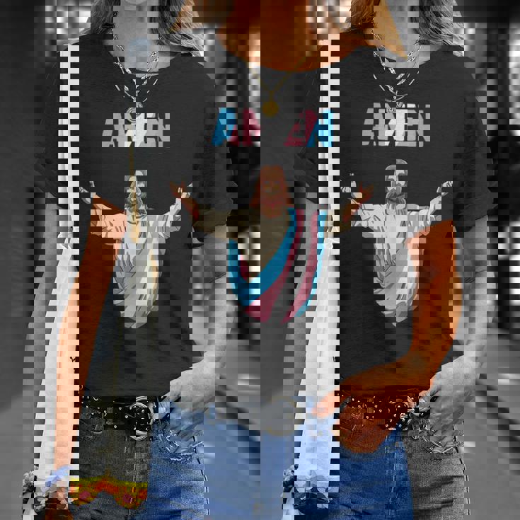 トランスジェンダー・ジーザス 誇りをもって信じ、信仰する。 Tシャツ 彼女への贈り物