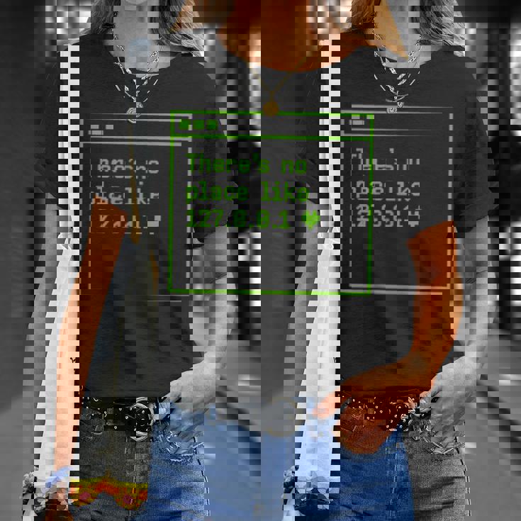 ドイツ語のテキストipを使用した127001ギフトアイデアのような場所はありません Tシャツ 彼女への贈り物