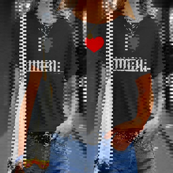 ドッジボール スポーツが大好き 面白いドッジボール愛好家 Tシャツ 彼女への贈り物