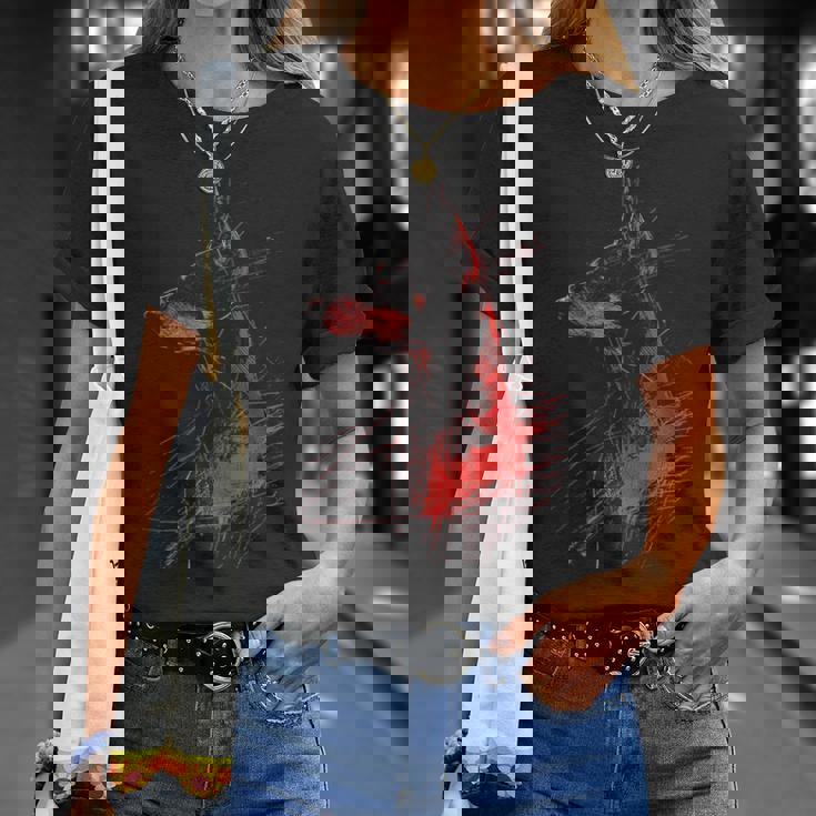 ドーベルマン グラフィック ペット アートワーク 犬 ドーベルマン Tシャツ 彼女への贈り物