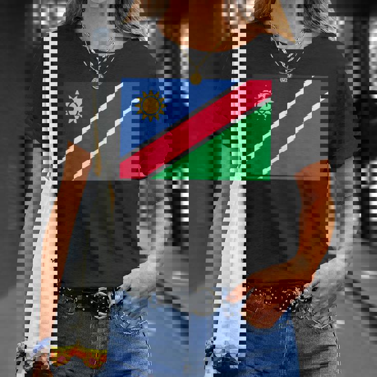 ナミビアの国旗 Tシャツ 彼女への贈り物
