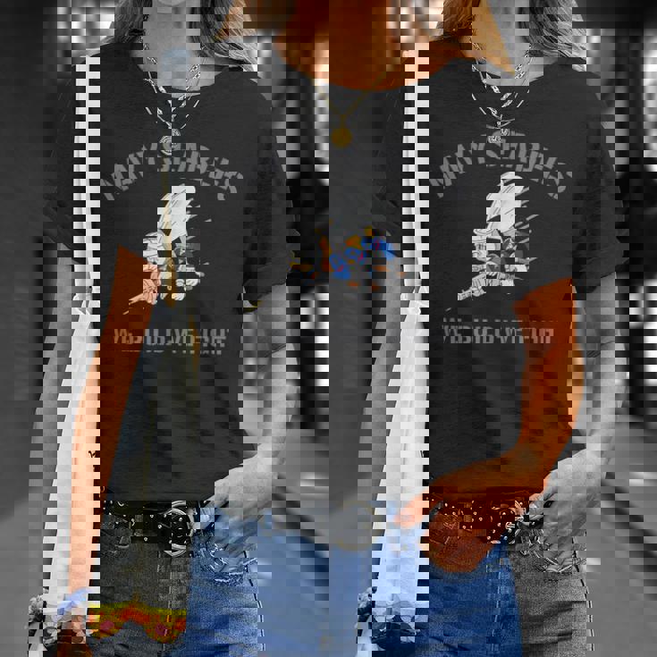 ネイビーシービーズ俺たちが造る-俺たちは戦う Tシャツ 彼女への贈り物