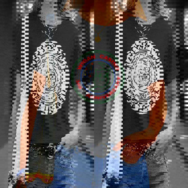 ノーザンソウルバッジ ウィガン Keep The Faith Tシャツ 彼女への贈り物