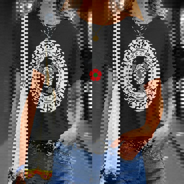 ノーザン・ソウル・バッジ、ブラックプール・キープ・ザ・フェイス Tシャツ 彼女への贈り物