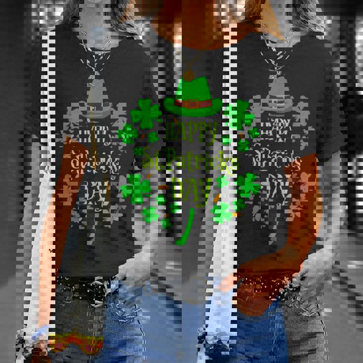 ハッピーセントパトリックデー レプラコーン コスチューム シャムロック キッズ ファミリー Tシャツ 彼女への贈り物