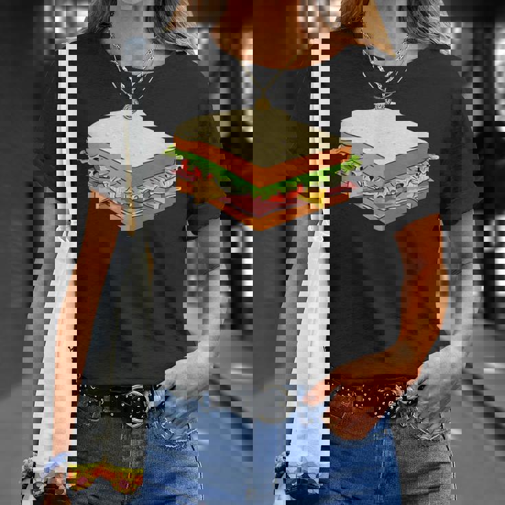 ハム&チーズサンドイッチ Tシャツ 彼女への贈り物