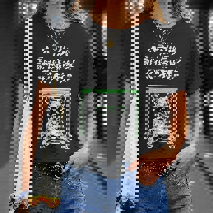 ハードルは高いほどくぐりやすい チワワ グッズ 犬 おもしろ 面白い ネタ 笑える Tシャツ 彼女への贈り物