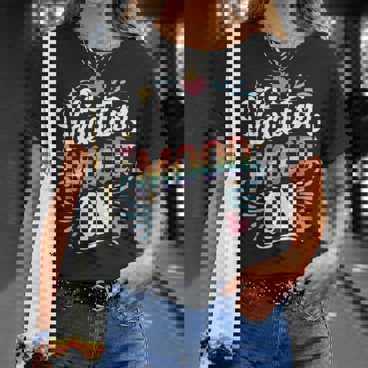 バカンス ムード 面白い 夏 言い回し お祭り 休日acation Mood On Tシャツ 彼女への贈り物