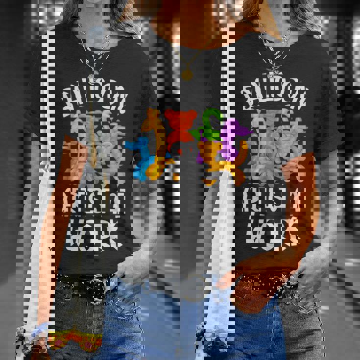 バルーンアート バルーンフェスティバル バルーンモデルの仕事 長袖tシャツ Tシャツ 彼女への贈り物