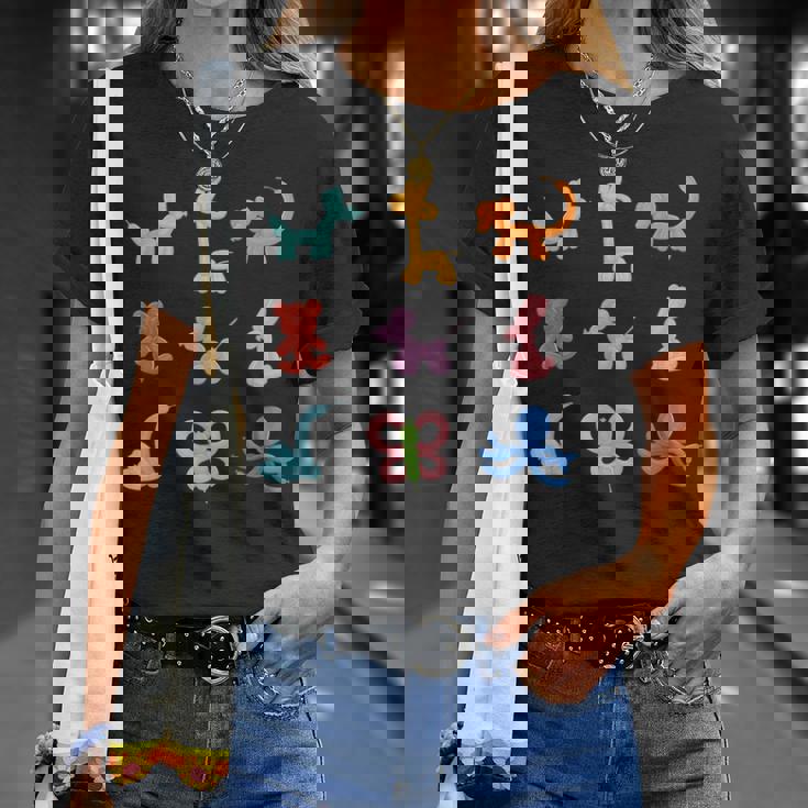 バルーンアート 動物 Tシャツ 彼女への贈り物