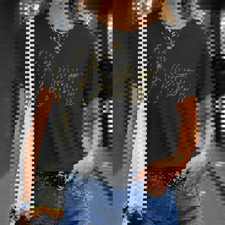 バレエスポーツ用品、衣類&アクセサリー Tシャツ 彼女への贈り物