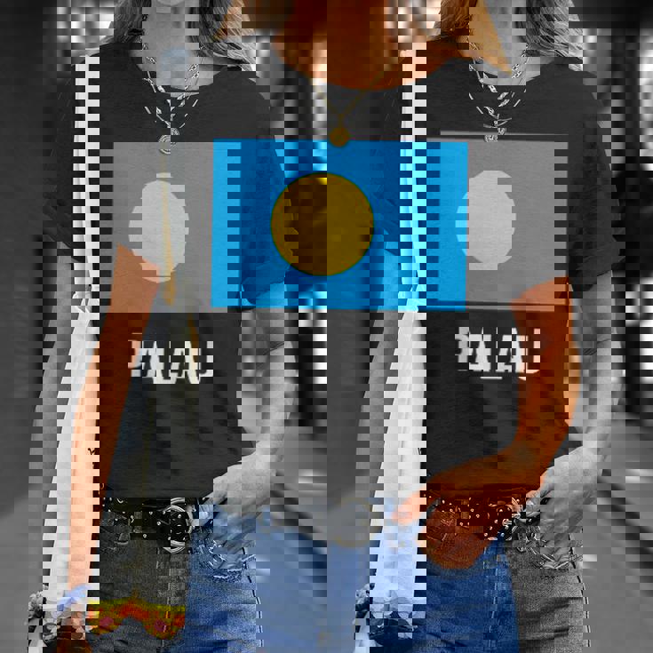 パラオの国旗 Tシャツ 彼女への贈り物