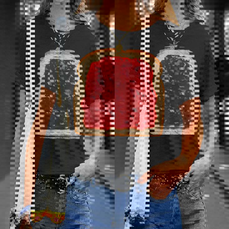 パン ジャムトースト グルテン Tシャツ 彼女への贈り物