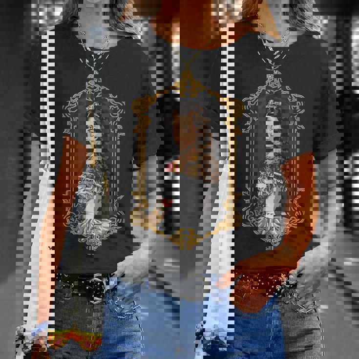 ヒップスター シッシ オーストリア皇后エリザベート 肖像画 Tシャツ 彼女への贈り物