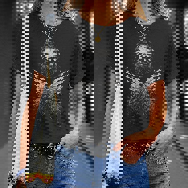 ヒップホップ Y2k Hip Hop ヴィンテージ ヒップスター レトロ エッジー ストリートウェア ナマケモノ Tシャツ 彼女への贈り物