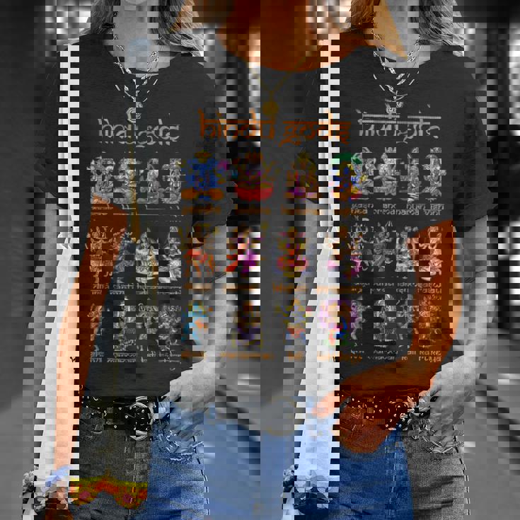 ヒンズー教の神 シヴァ ガネーシャ ハヌマーン ヒンズー教の女神 カーリー スピリチュアル 禅 ヨガ 瞑想 Tシャツ 彼女への贈り物