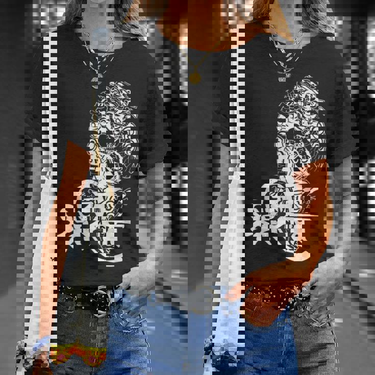 ヒンドゥー教のハヌマーン ヒンドゥー教 インド 仏教 観光客 古代国家 Tシャツ 彼女への贈り物