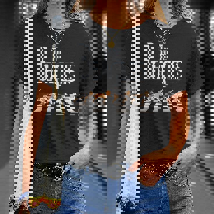 ビーグルス ビーグル犬 面白い ビーグル愛好家に 長袖tシャツ Tシャツ 彼女への贈り物