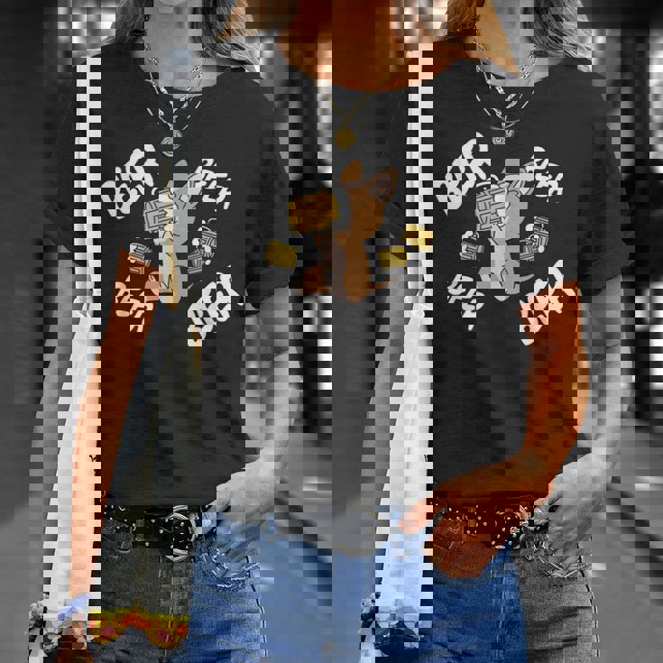 ビールチワワ 犬 Tシャツ 彼女への贈り物