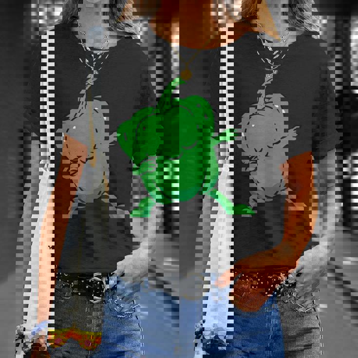 ピーマン ダビングベルペッパー 野菜 愛 ピーマン Tシャツ 彼女への贈り物