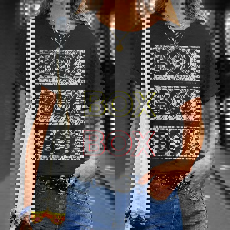 ファン用カータイヤ ボックスボックス Tシャツ 彼女への贈り物