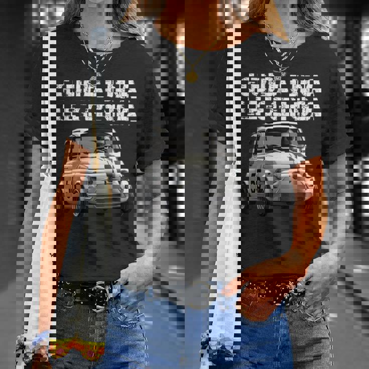 フィアット500 長袖tシャツ Tシャツ 彼女への贈り物