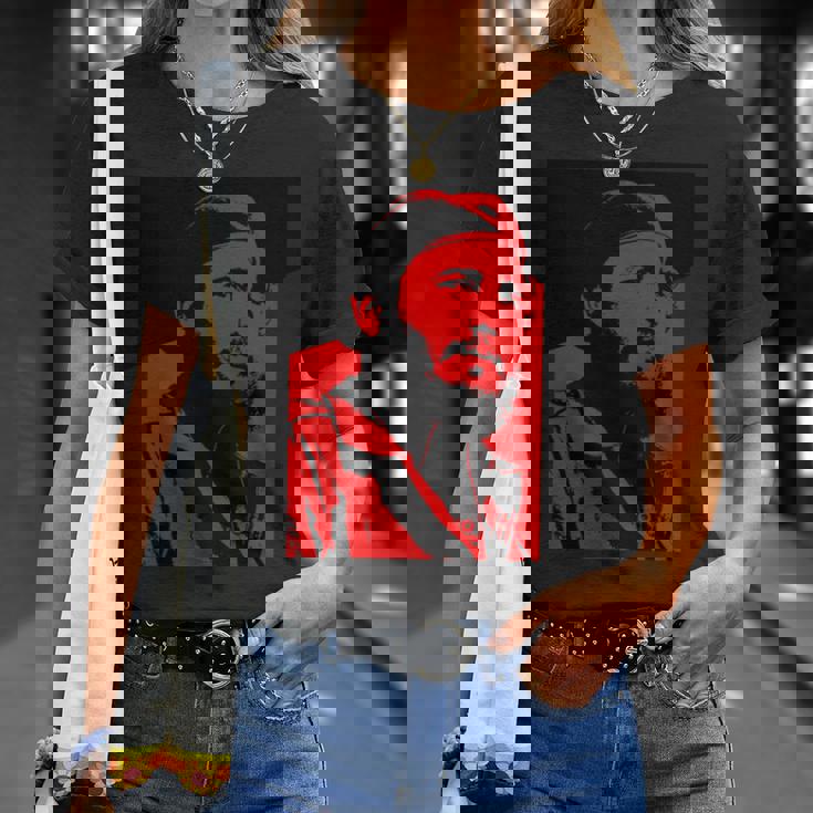 フィデル・カストロ 長袖tシャツ Tシャツ 彼女への贈り物