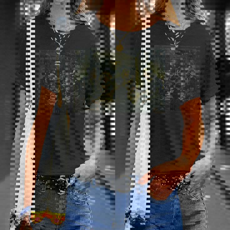 フィンセントファンゴッホのジャガイモを食べる人々 Tシャツ 彼女への贈り物