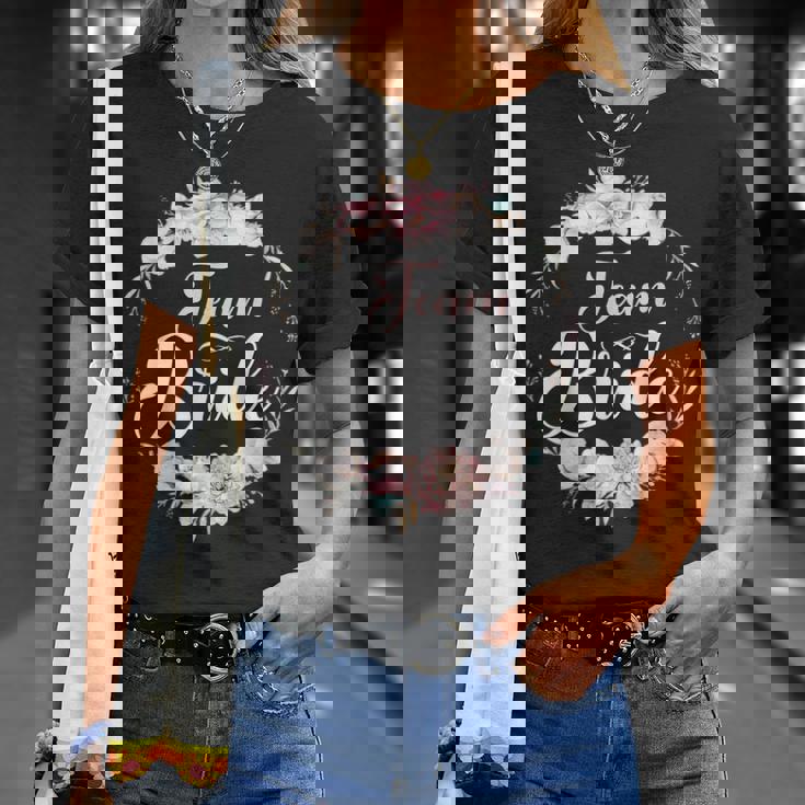 ブライドメイド シャツ チーム ブライド ブライド スクワッド バチェロレット Tシャツ 彼女への贈り物