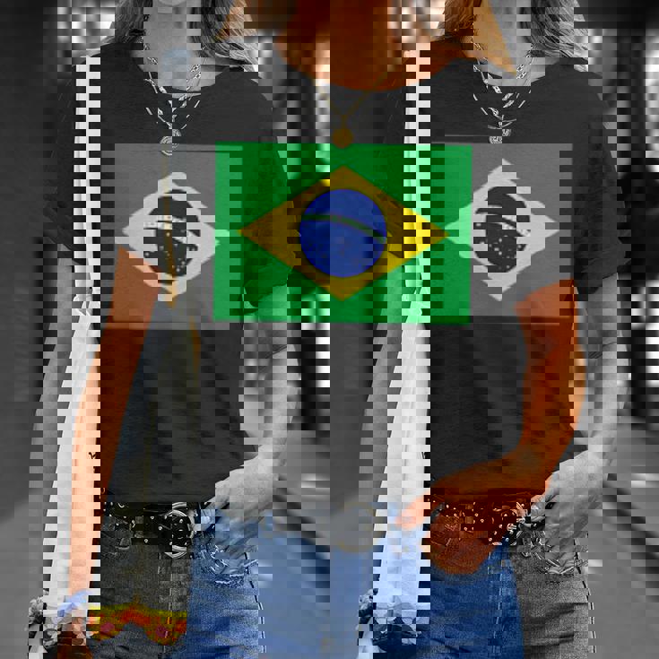ブラジル レディース メンズ キッズ 左胸 ブラジル国旗 Tシャツ 彼女への贈り物