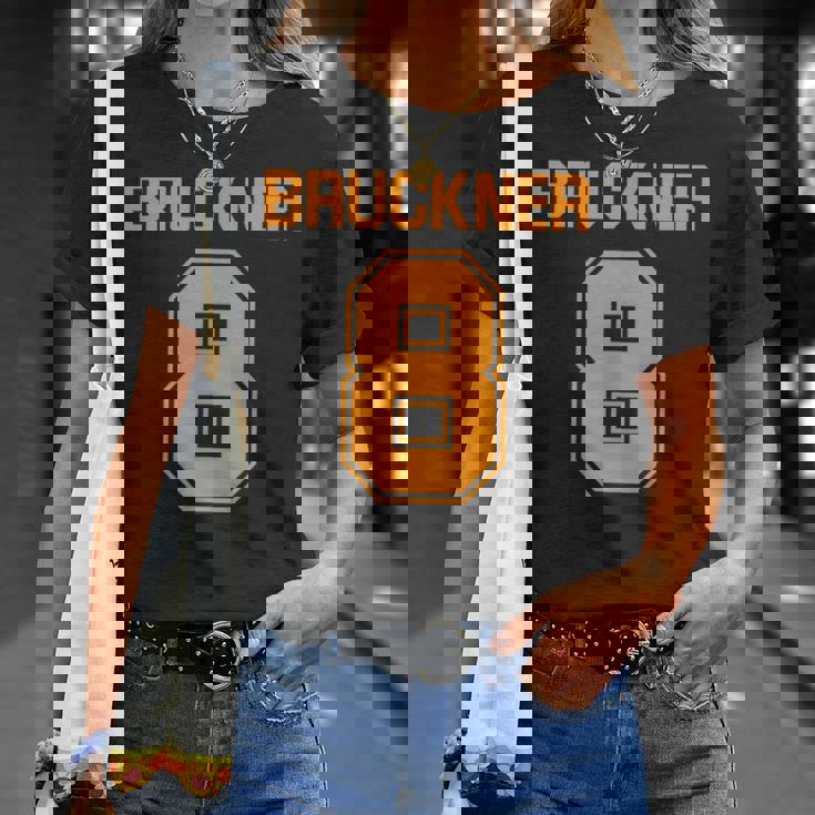 ブルックナー第8交響曲面白いスポーツ Bruckner 8 Tシャツ 彼女への贈り物