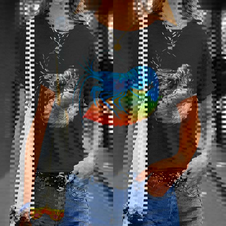 ブルーチェリー シュリンプ ブリーダー ネオカラディナ 淡水水槽 Tシャツ 彼女への贈り物